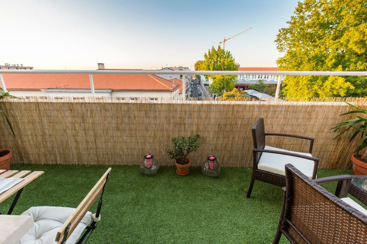 Sunset Relaxing Apt With Terrace, Parking & Bikes OOporto Exterior foto